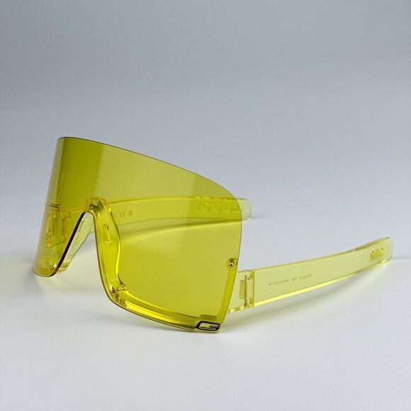 NEW Gucci GG1631S 009 Yellow Shield Unisex Sunglasses GG 1631S - Picture 7 of 11